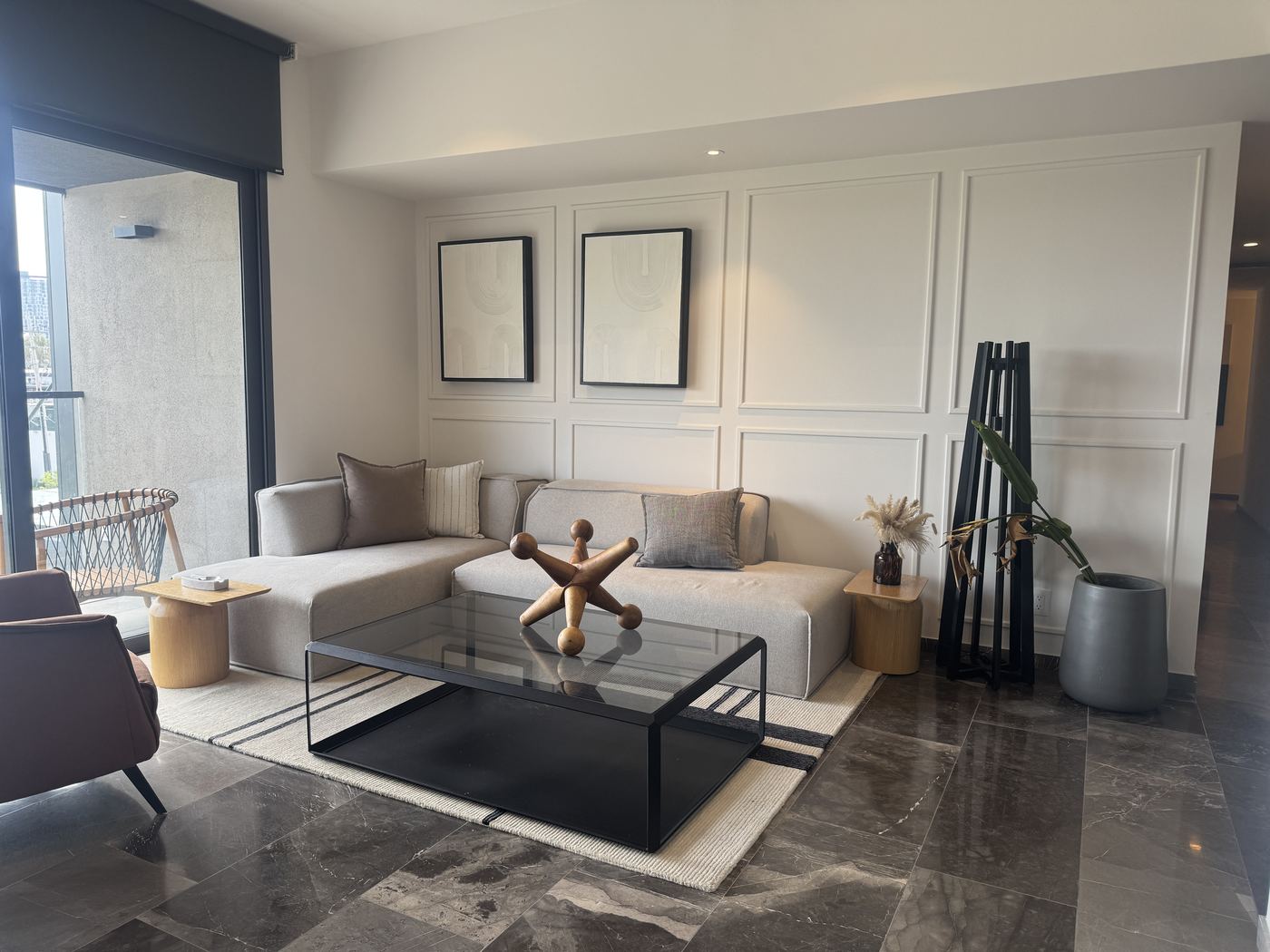 Sala de estar remodelada